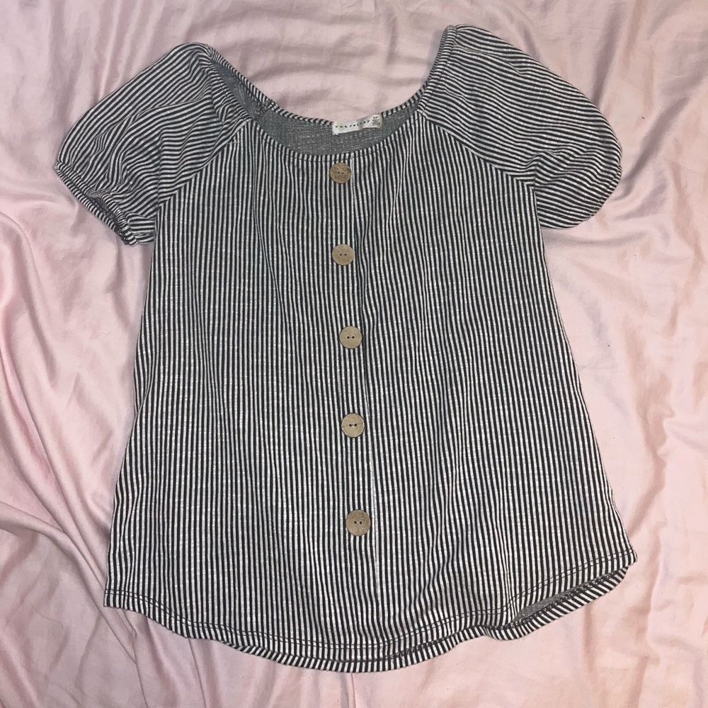 Retrology striped blouse